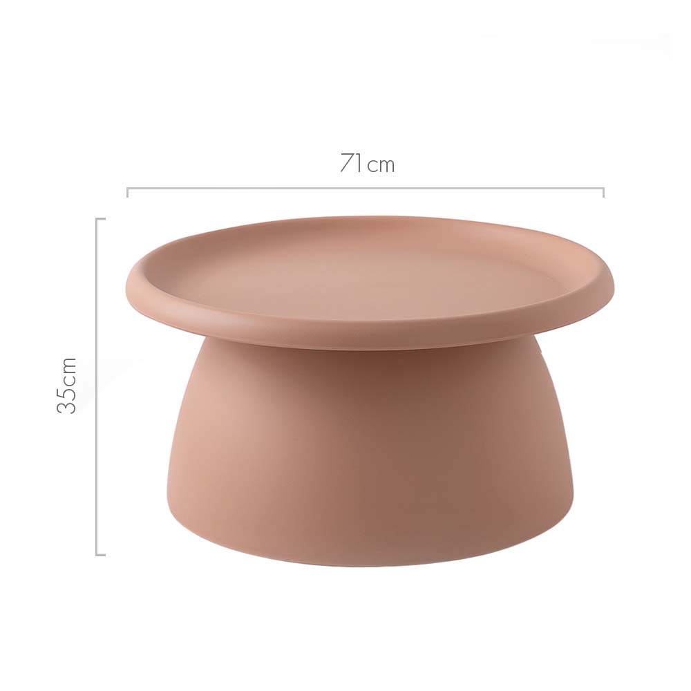 Millgrove Round Coffee Table 71cm, Pink