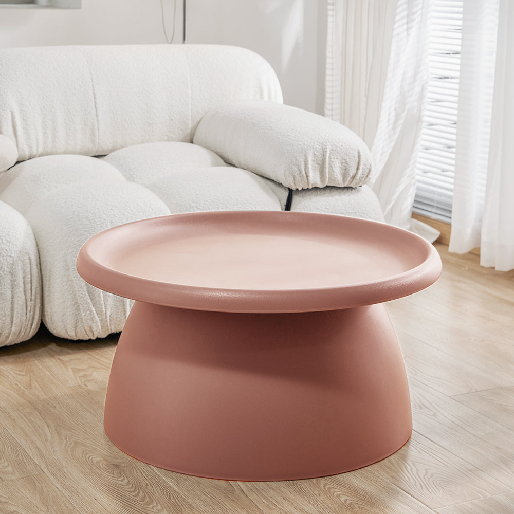 Millgrove Round Coffee Table 71cm, Pink