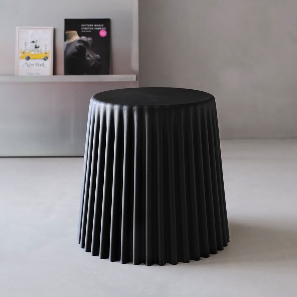 Artiss Cupcake stackable bar stools set of 4 in black — quirky modern design — Allure Home Collections