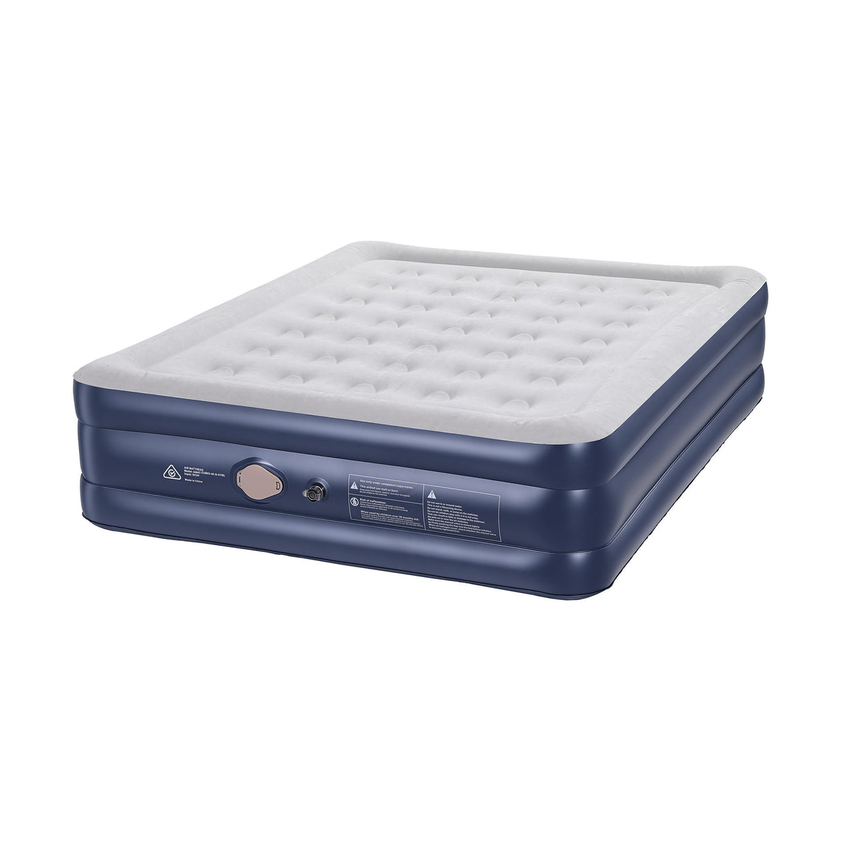Minnewanka Queen Air Mattress, USB Pump Raised 46cm