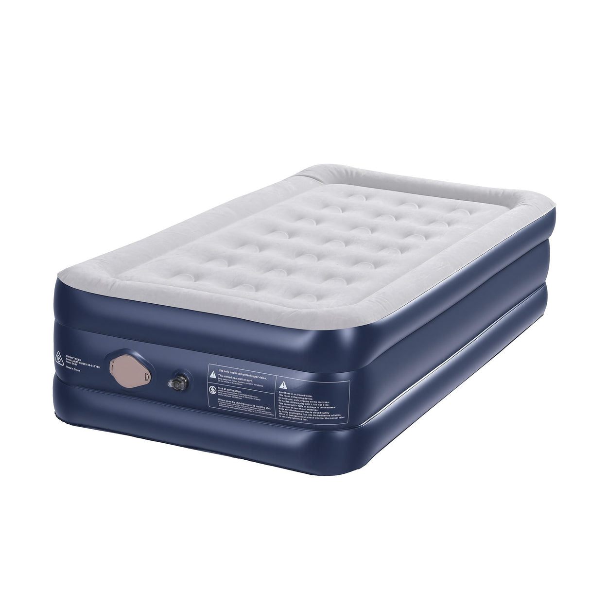 Spray Single Air Mattress, USB Pump Raised 46cm