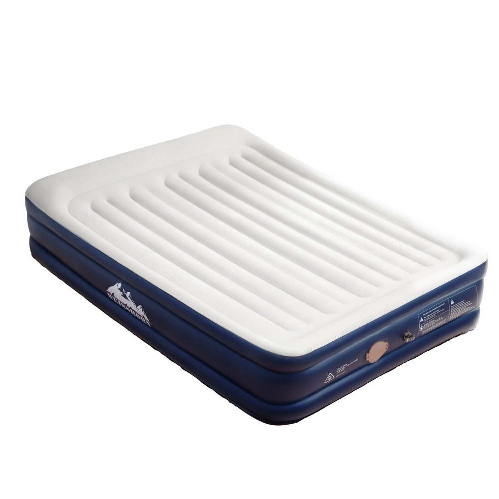 Larch Double Air Mattress, Inflatable Raised 46cm