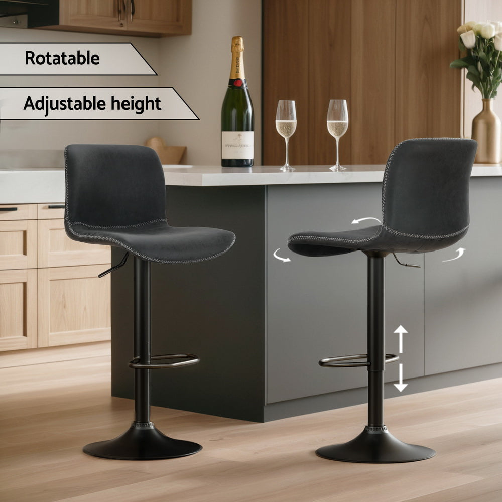 Artiss 4x Swivel Bar Stools Set