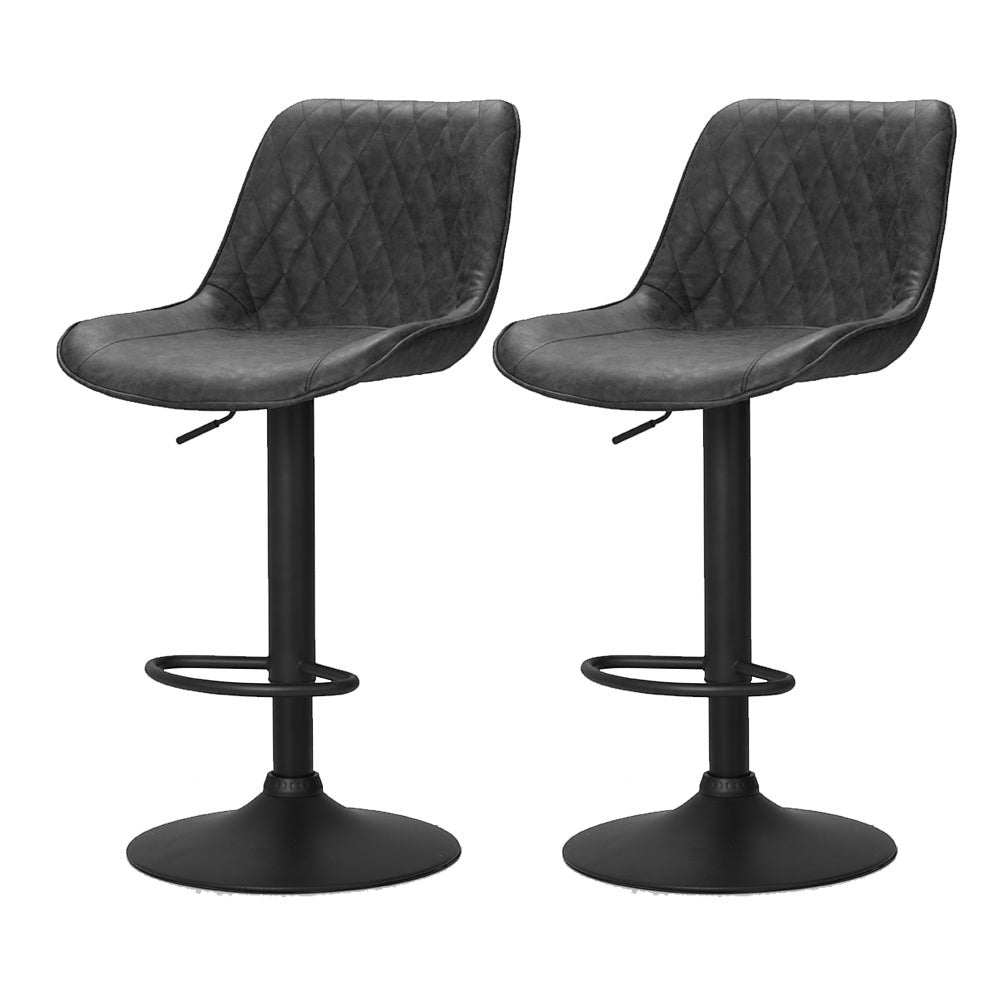 Arthurs Seat black bar stool in a modern Australian kitchen
