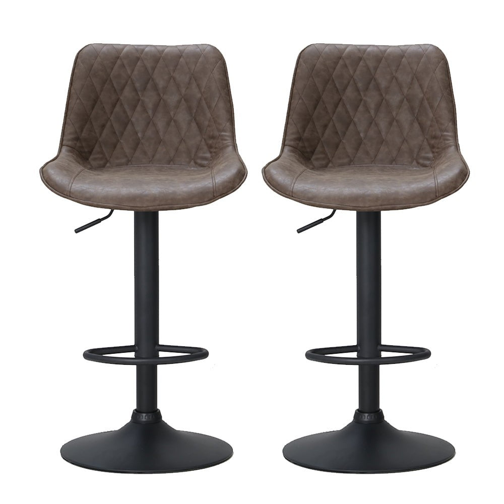 Arthurs Seat brown bar stool in a modern Australian kitchen view 4