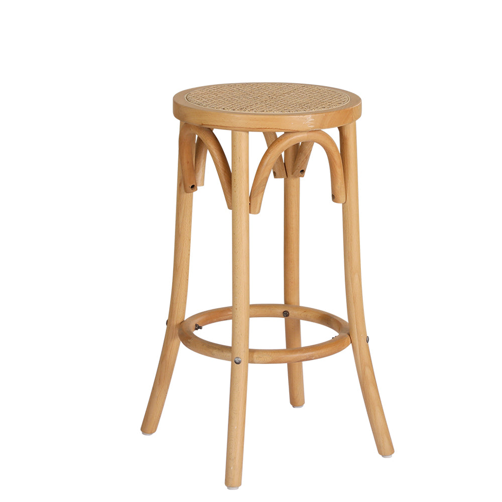 Artiss Apri bar stool footrest and base detail — Allure Home Collections