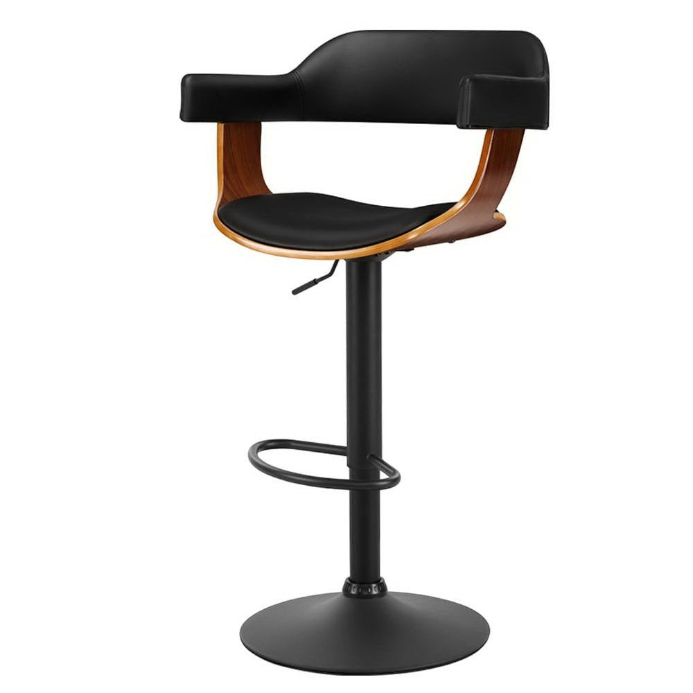 Dromana Swivel Bar Stool, Black