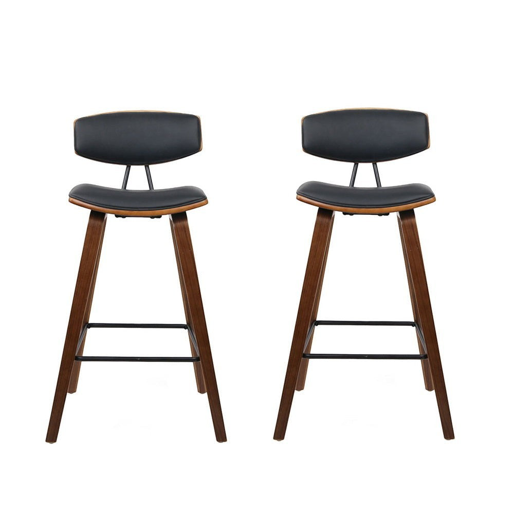 Main Ridge black bar stool in a modern Australian kitchen view 4