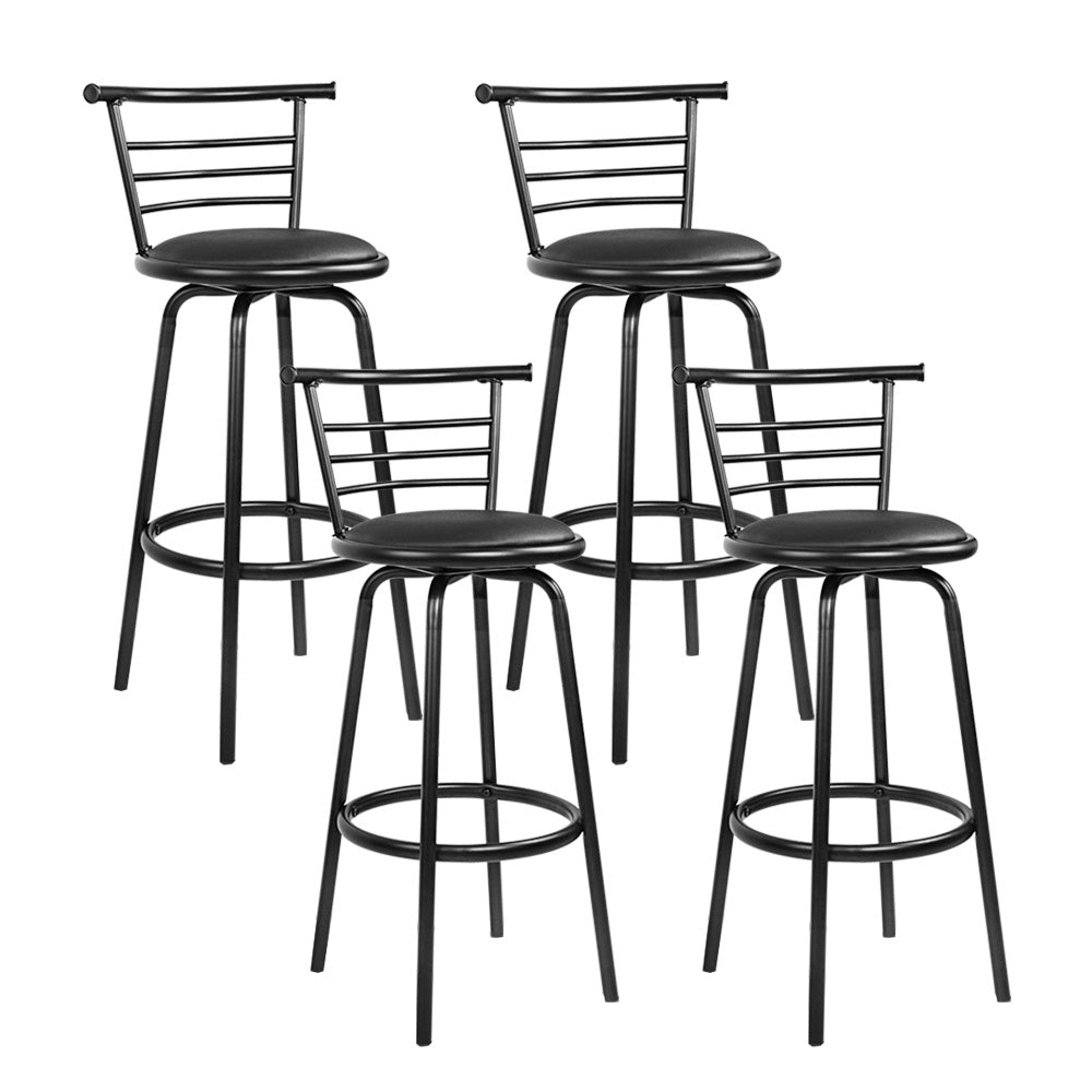 Artiss swivel bar stool base and swivel mechanism detail — Allure Home Collections