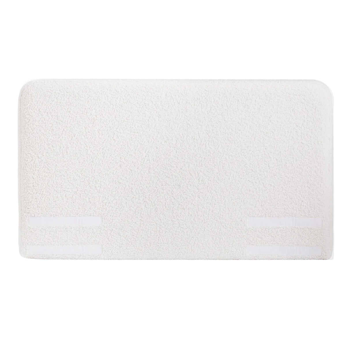 Buckenderra Boucle Bed Head, White Double