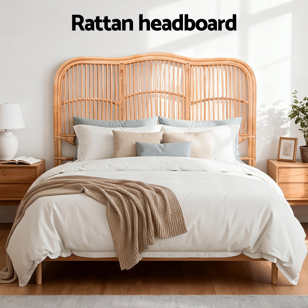 Diggers Creek Rattan Bed Head, Pine Queen