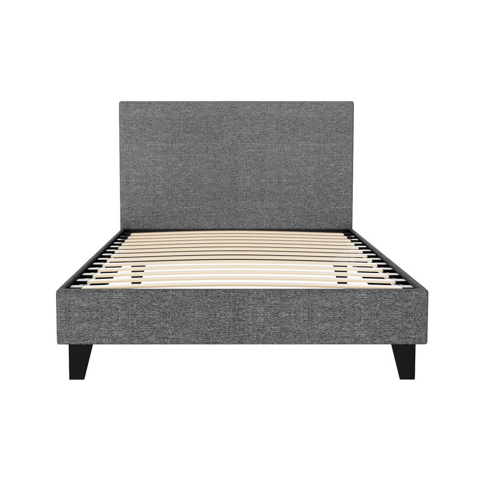 Como King Single Bed Frame, Grey