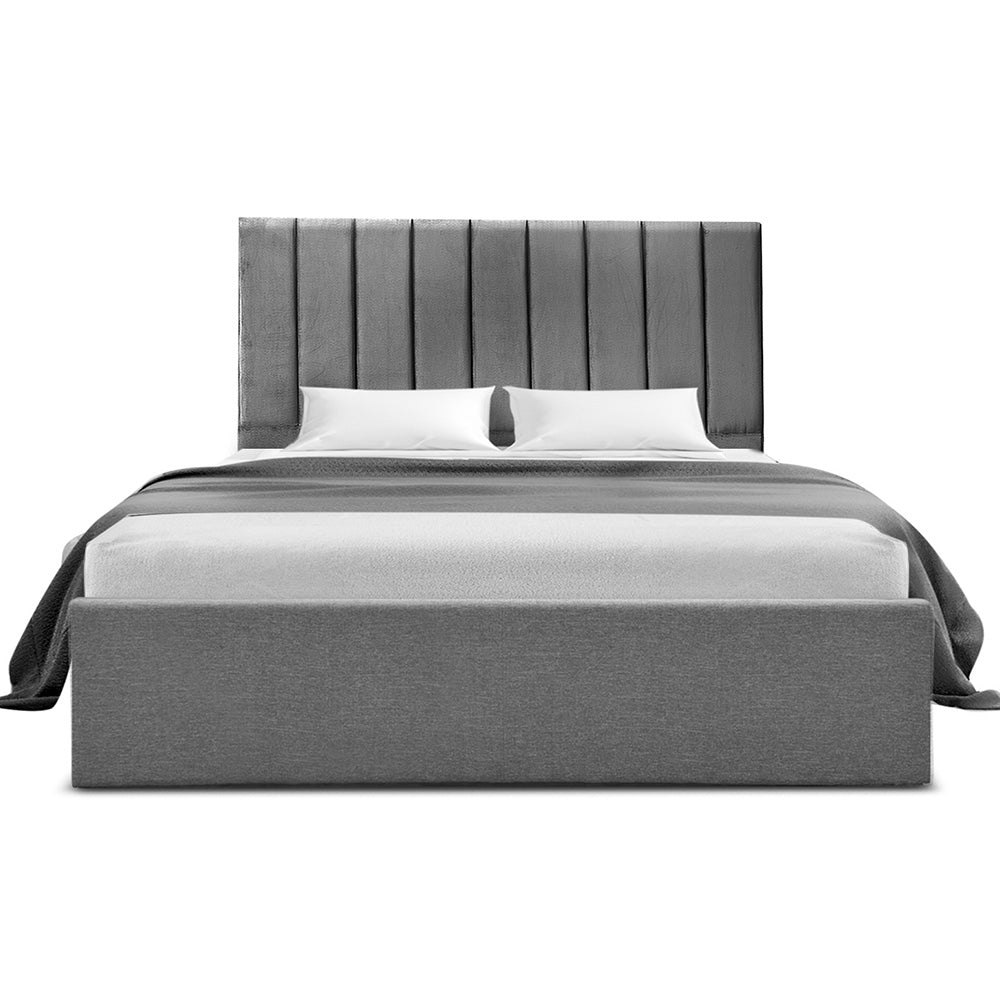 Rozelle Gas Lift Bed, Velvet, view 3