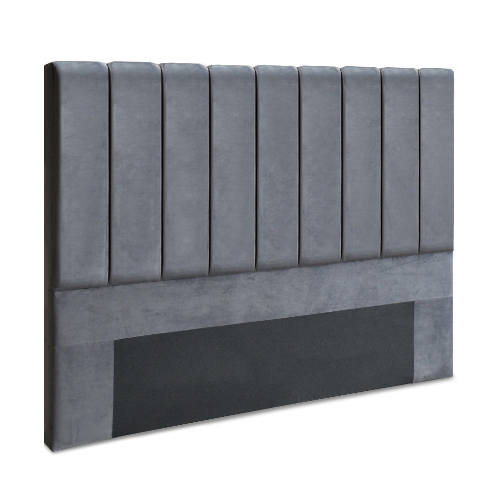 Anembo Velvet Bed Head, Grey King