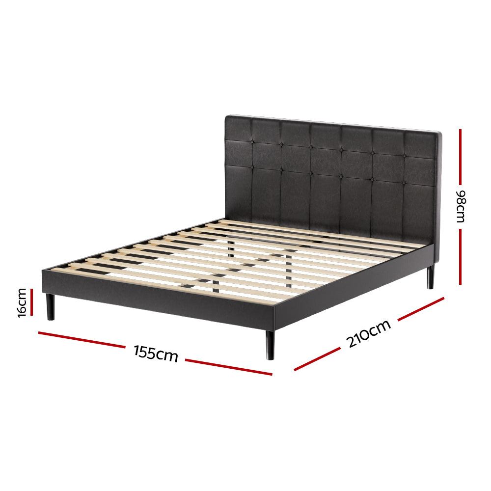 Artiss RAVI Queen Size LED Bed Frame