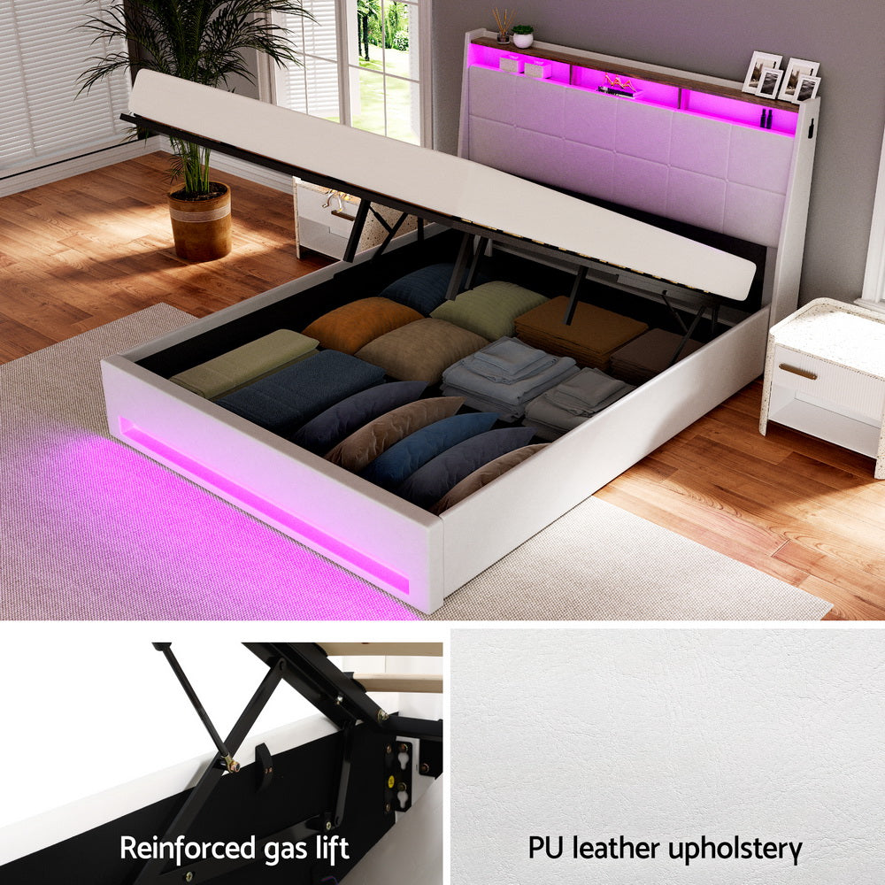 Cremona Gas Lift Bed Frame