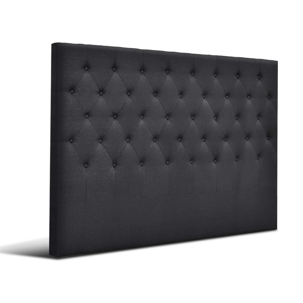 Chakola Tufted Bed Head, Charcoal King