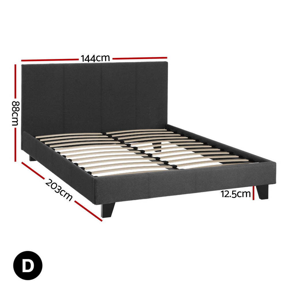 Barga Bed Frame with Mattress