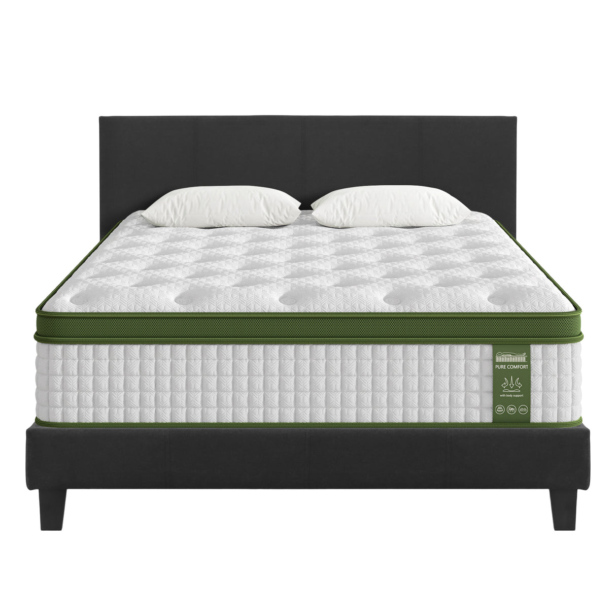 Barga Bed Frame with Mattress