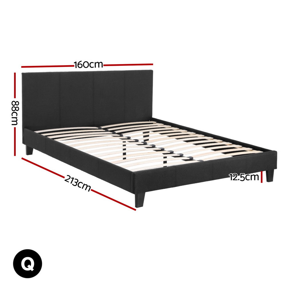 Barga Bed Frame with Mattress