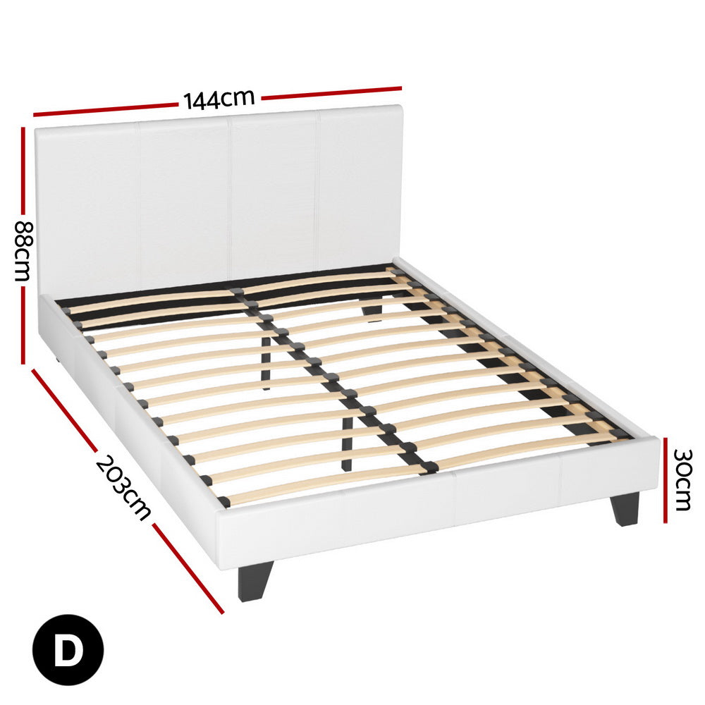 Barga Bed Frame with Mattress