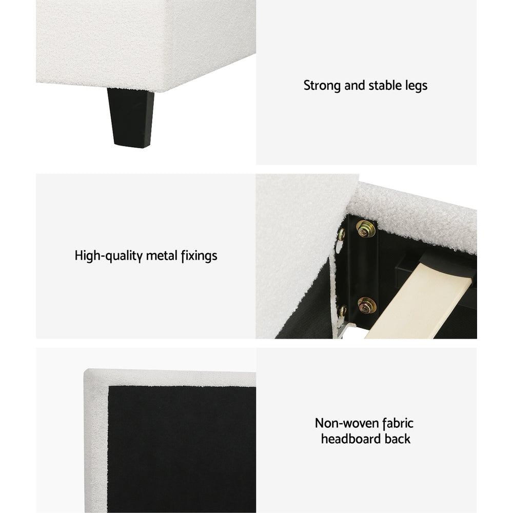 Barga Bed Frame with Mattress