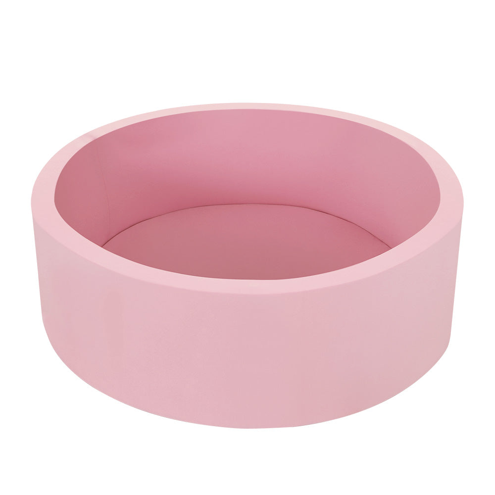 Pink ball pit padded foam walls