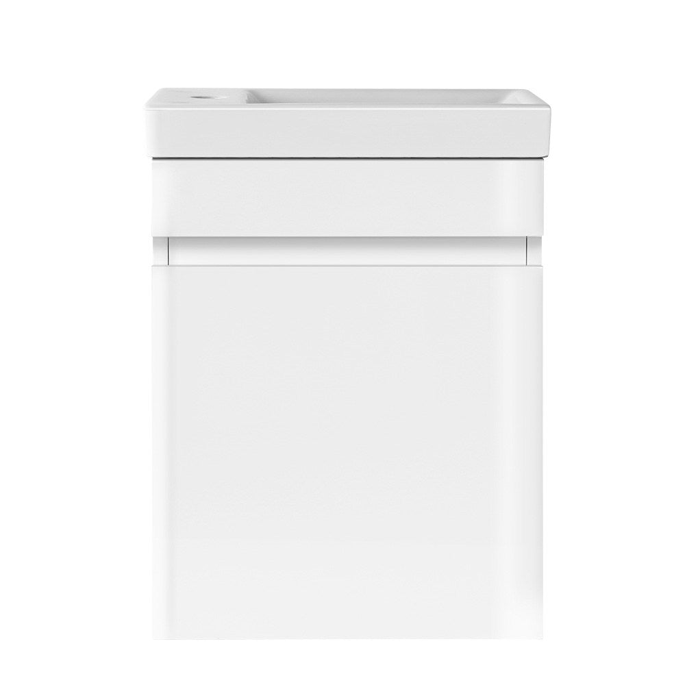 Keith 400mm Bathroom Vanity Unit with Basin, White