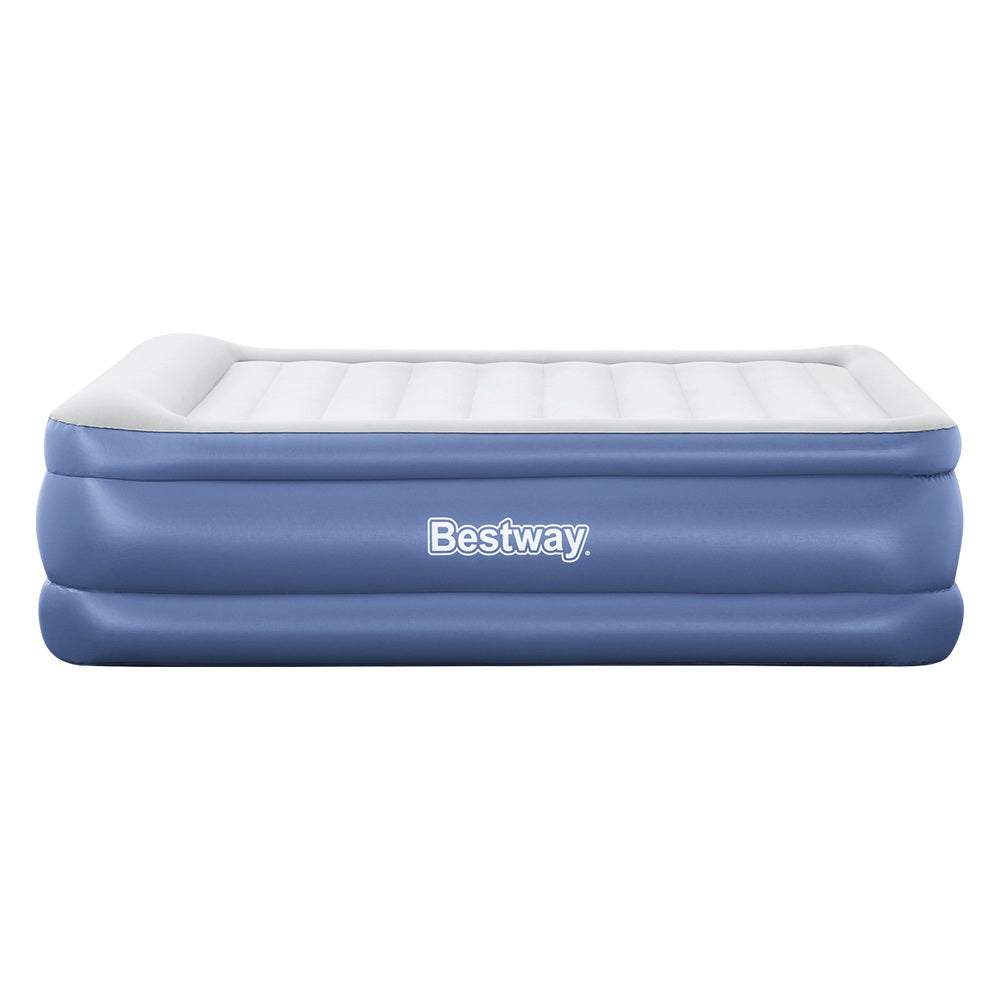 Abraham Air Mattress Queen, 61cm Inflatable Bed Blue