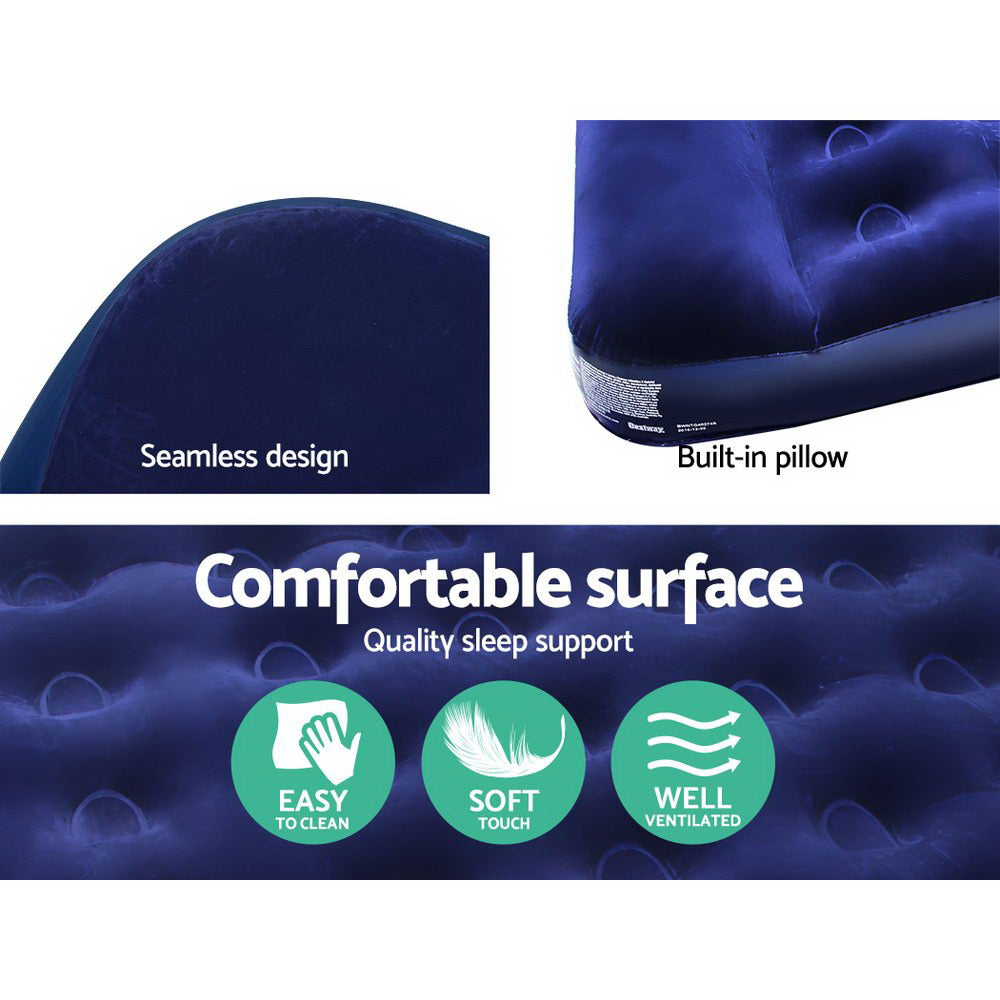 Andromeda Air Mattress, Single 185x76cm Navy