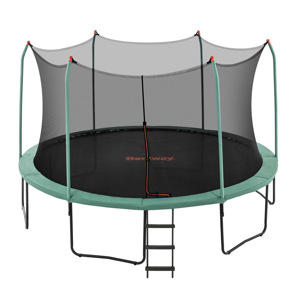 Yeppoon Round Trampoline with Enclosure and Ladder, 14ft