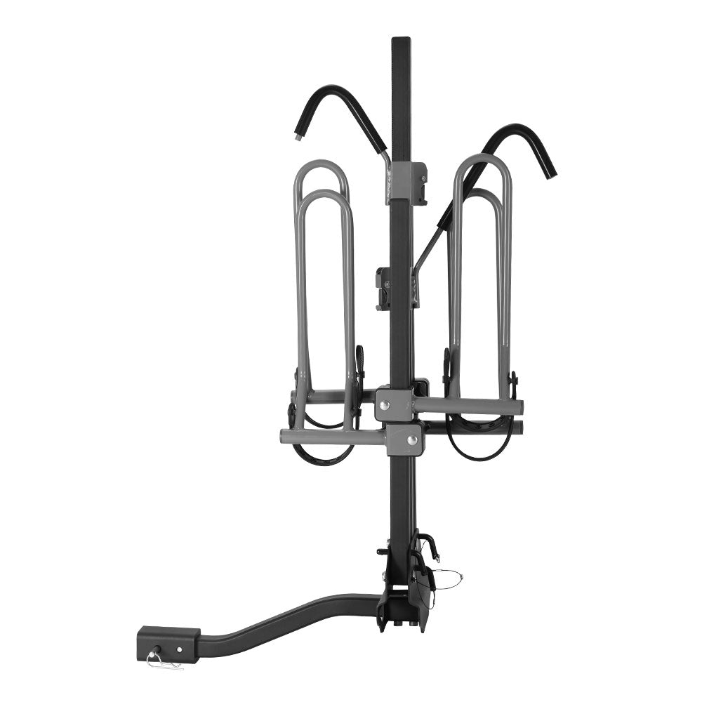 Lokeren Foldable Hitch Mount Bike Rack, 2 Bike, 36kg, Black