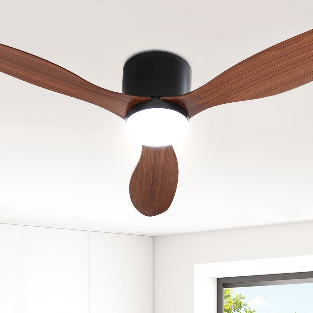 Dimension diagram of the 132 cm three blade ceiling fan