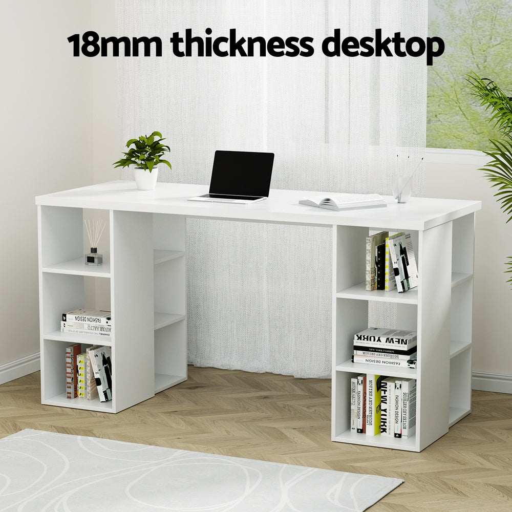 Bonython Computer Desk, White 150cm