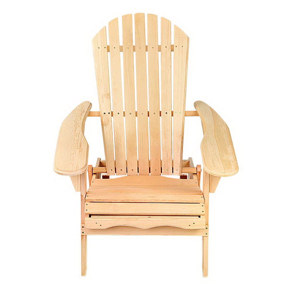 Wallaga Lake Adirondack Chair, Natural 2pcs image 3