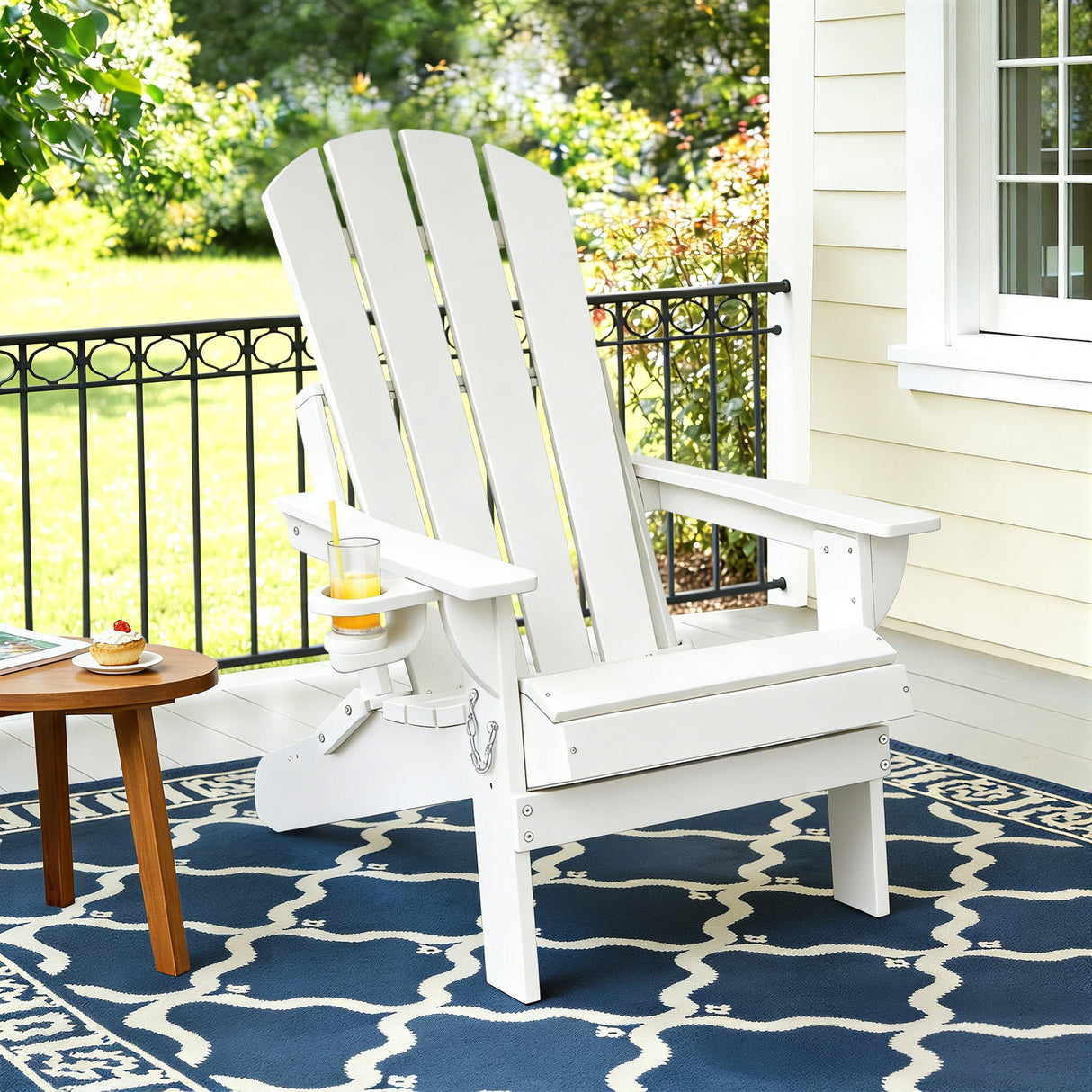 Moruya Adirondack Chair, White image 1