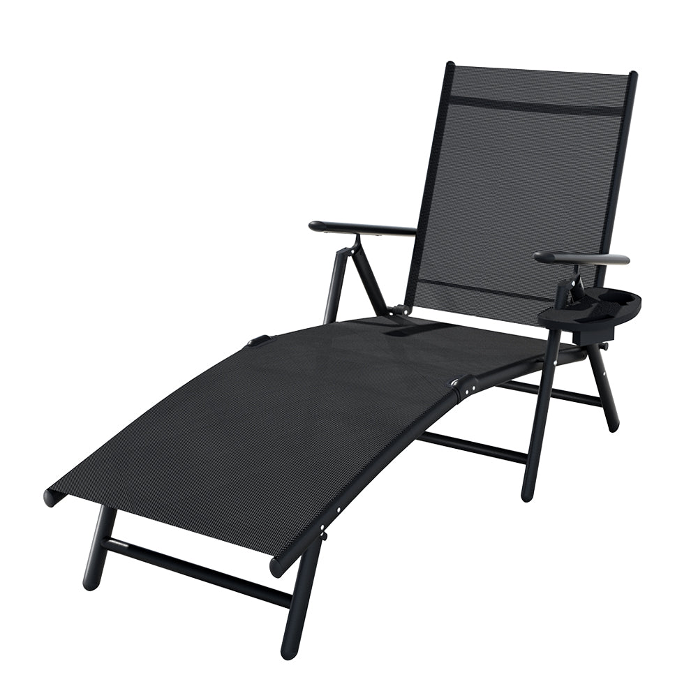 Oxenford Sun Lounge, Black