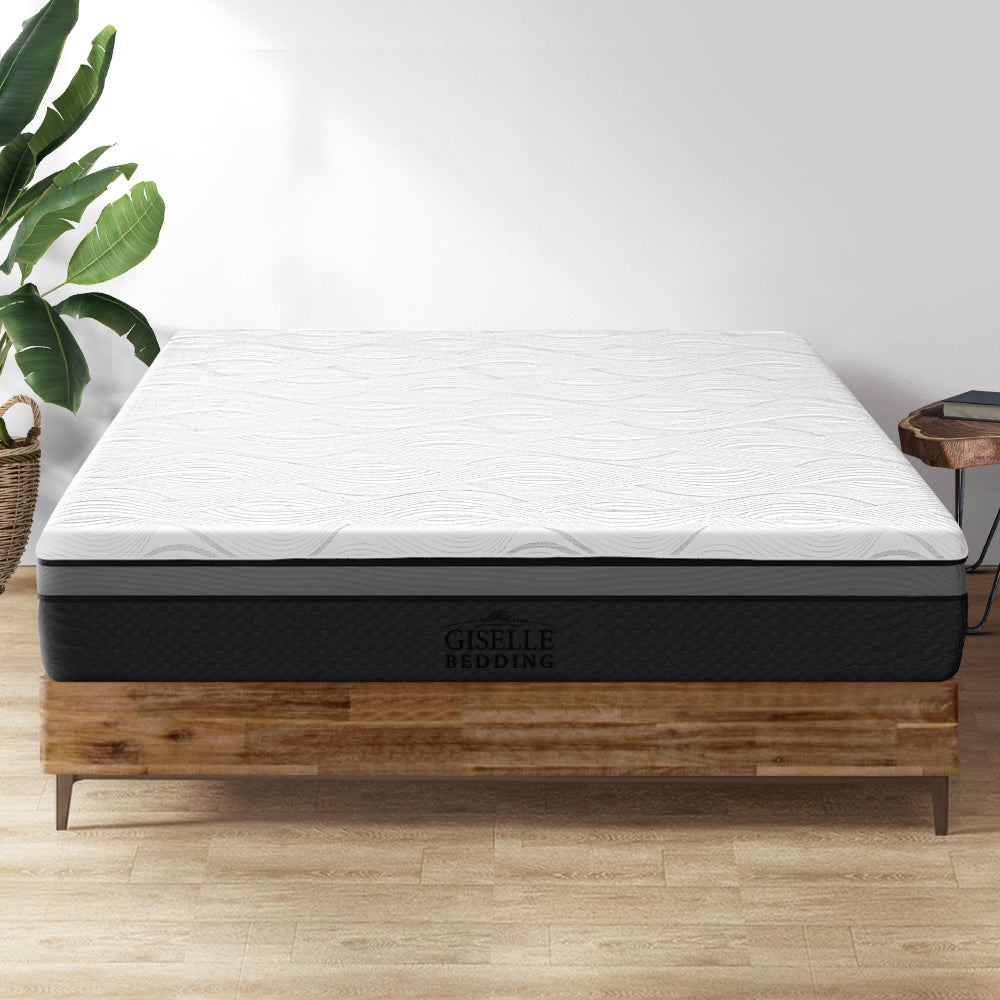 Medium Firm Cooling Gel Memory Foam Mattress, 25cm Double