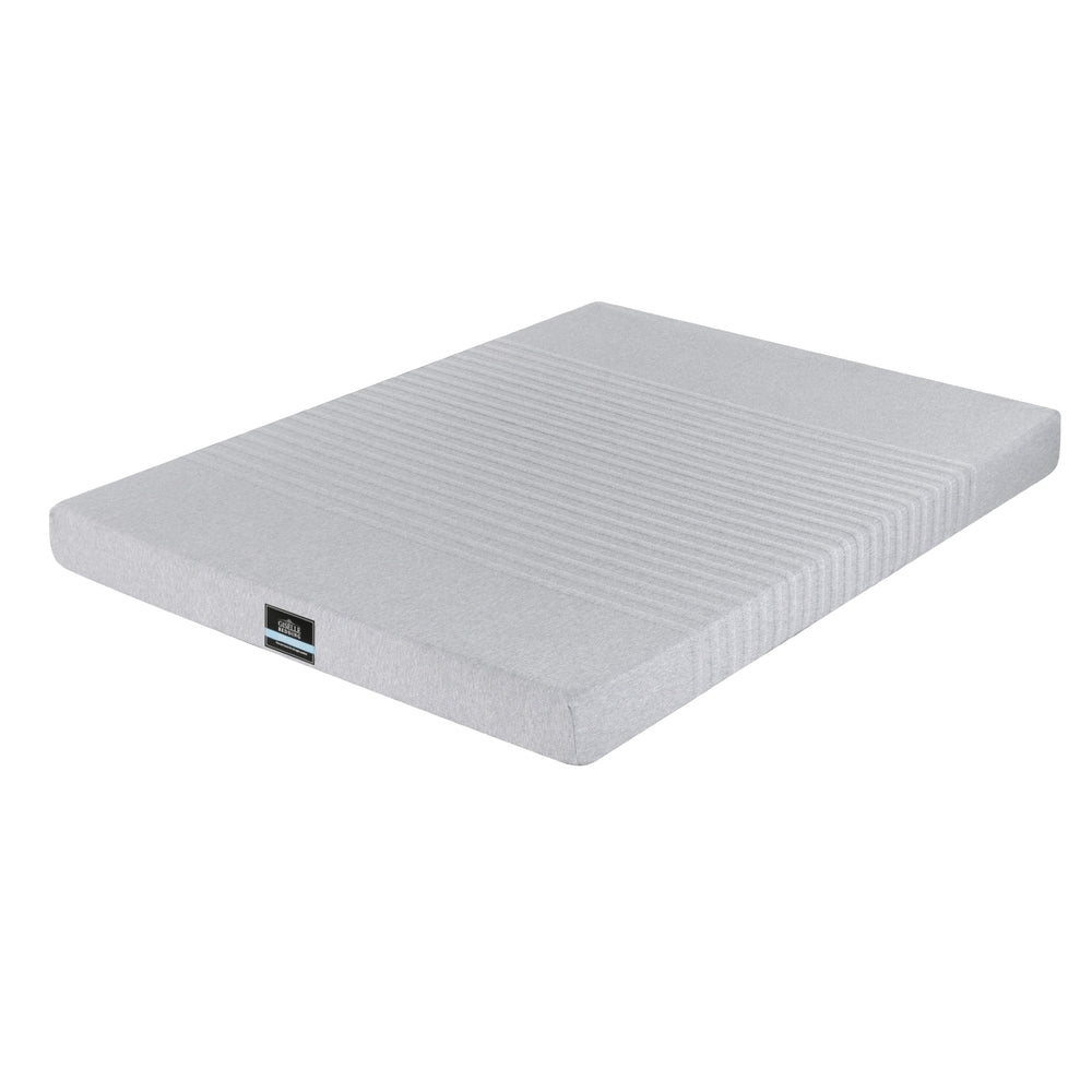 Giselle Bedding 15cm Cool Gel 7-Zone Memory Foam Mattress — Charcoal Foam, Bamboo Cover — Allure Home Collections