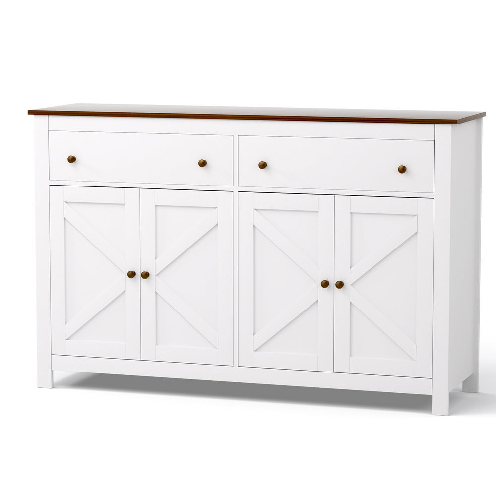 Cadell 2 Door Buffet Sideboard, White