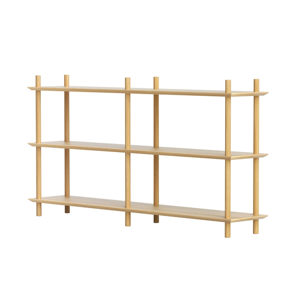 Burnside 3 Tier Bookshelf, Pine