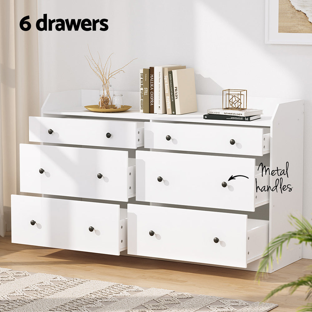 Canyonleigh 6 Drawer Chest of Drawers, White