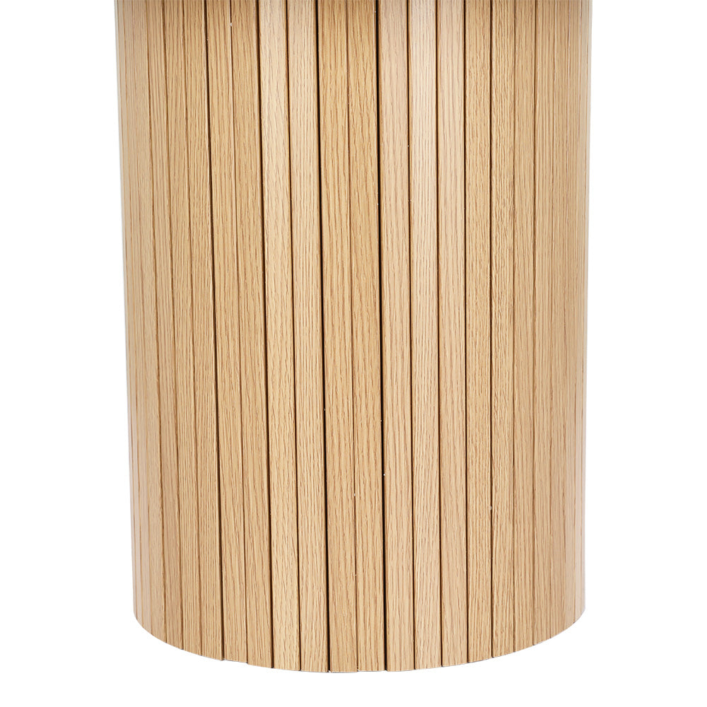 Buxton Round Coffee Table, Pine