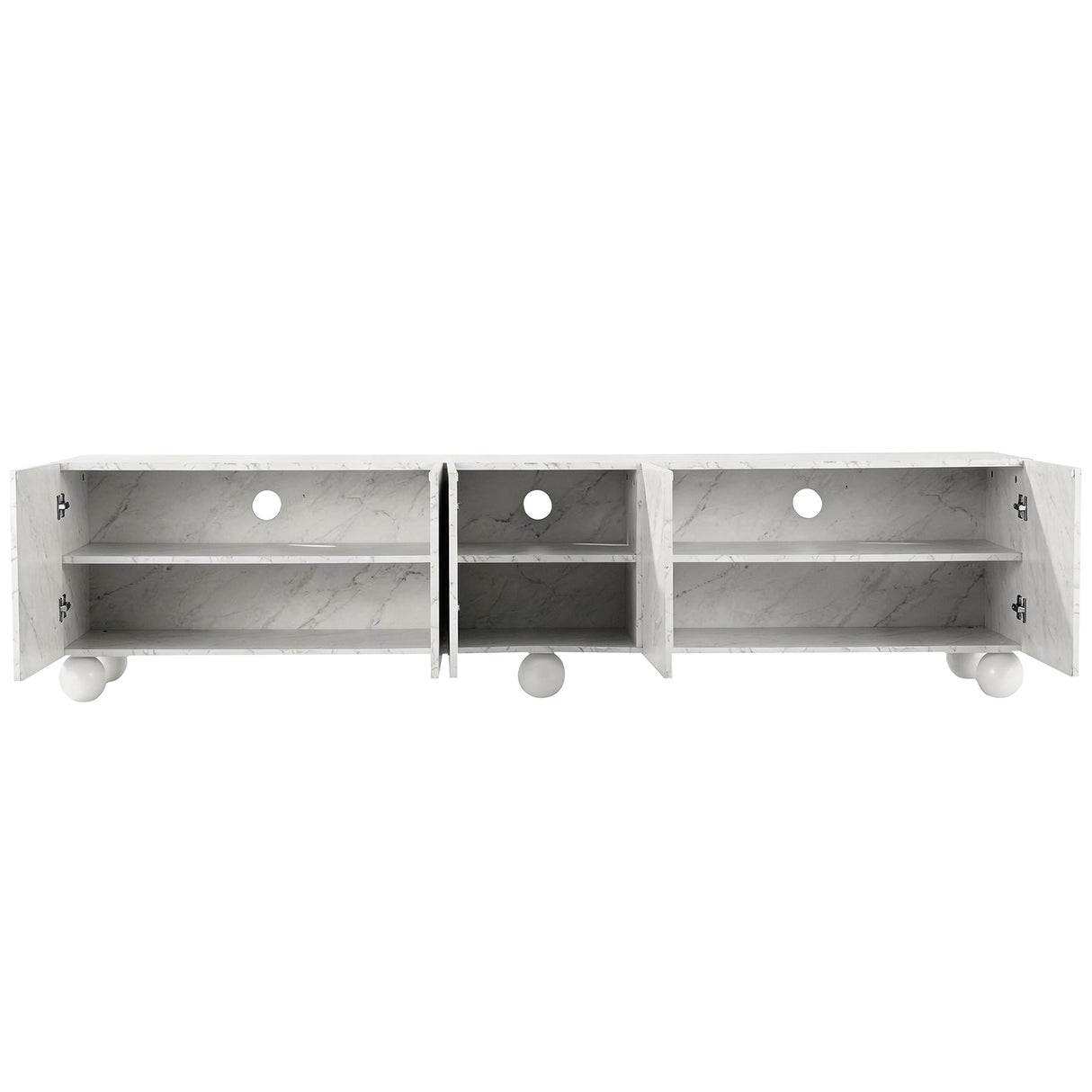 Beauty Point 200cm Entertainment Unit, White