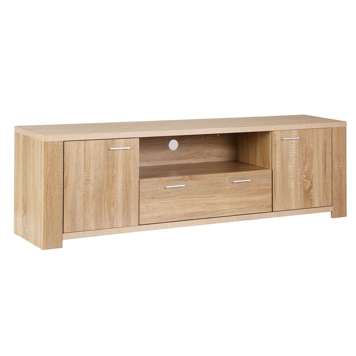 Queenstown 180cm Entertainment Unit, Pine