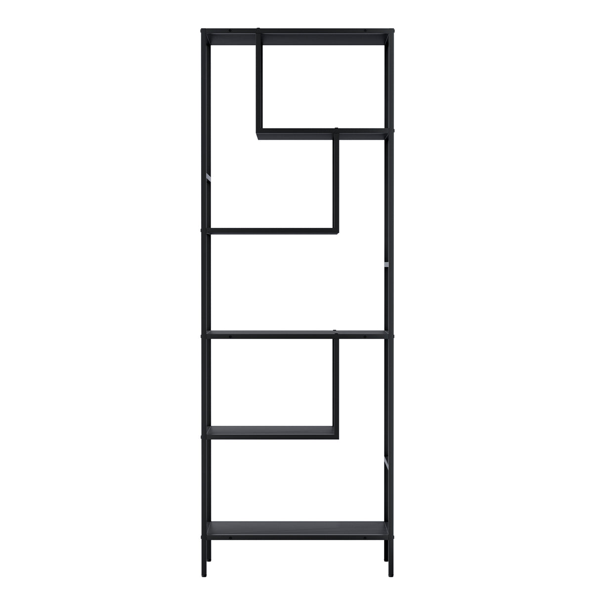 Croydon 5 Tier Display Shelf, Black