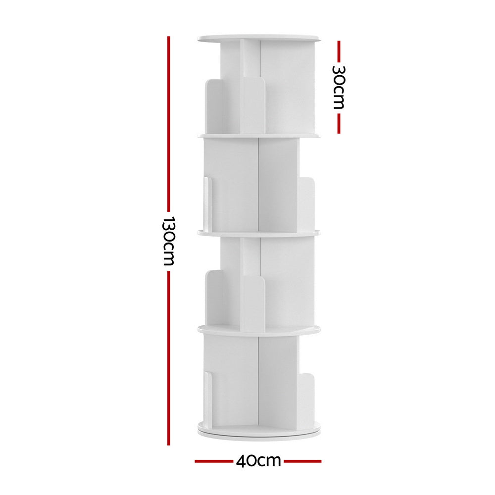 Payneham 4 Tier Display Shelf, White