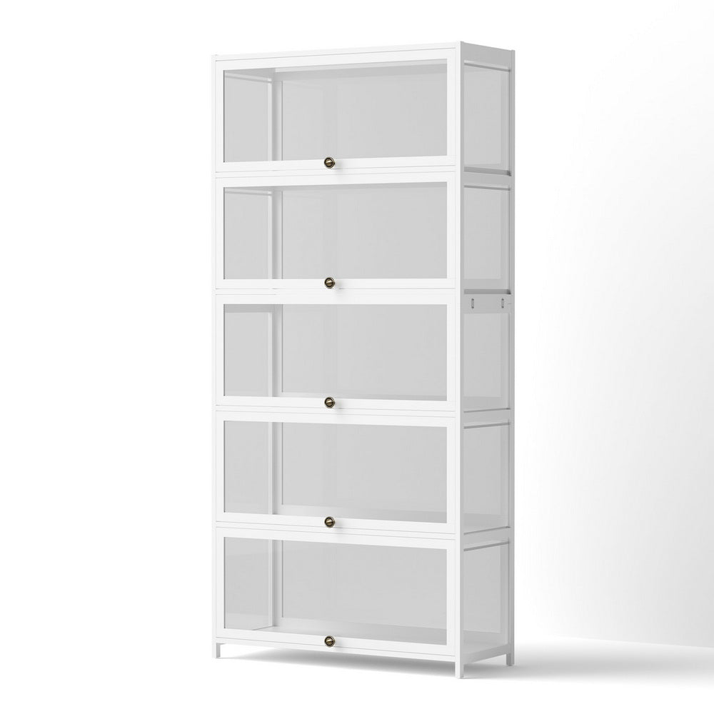 Hawthorn 5 Tier Display Shelf, White