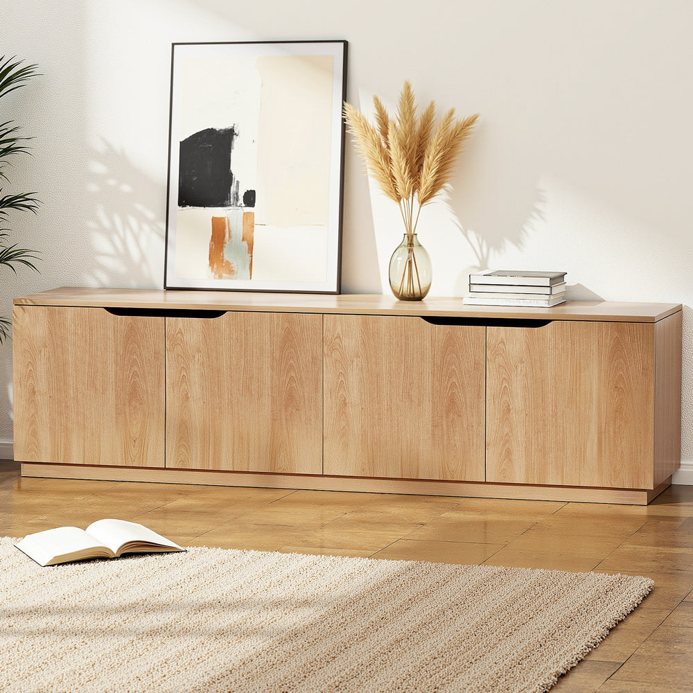 Sheffield 180cm Entertainment Unit, Pine