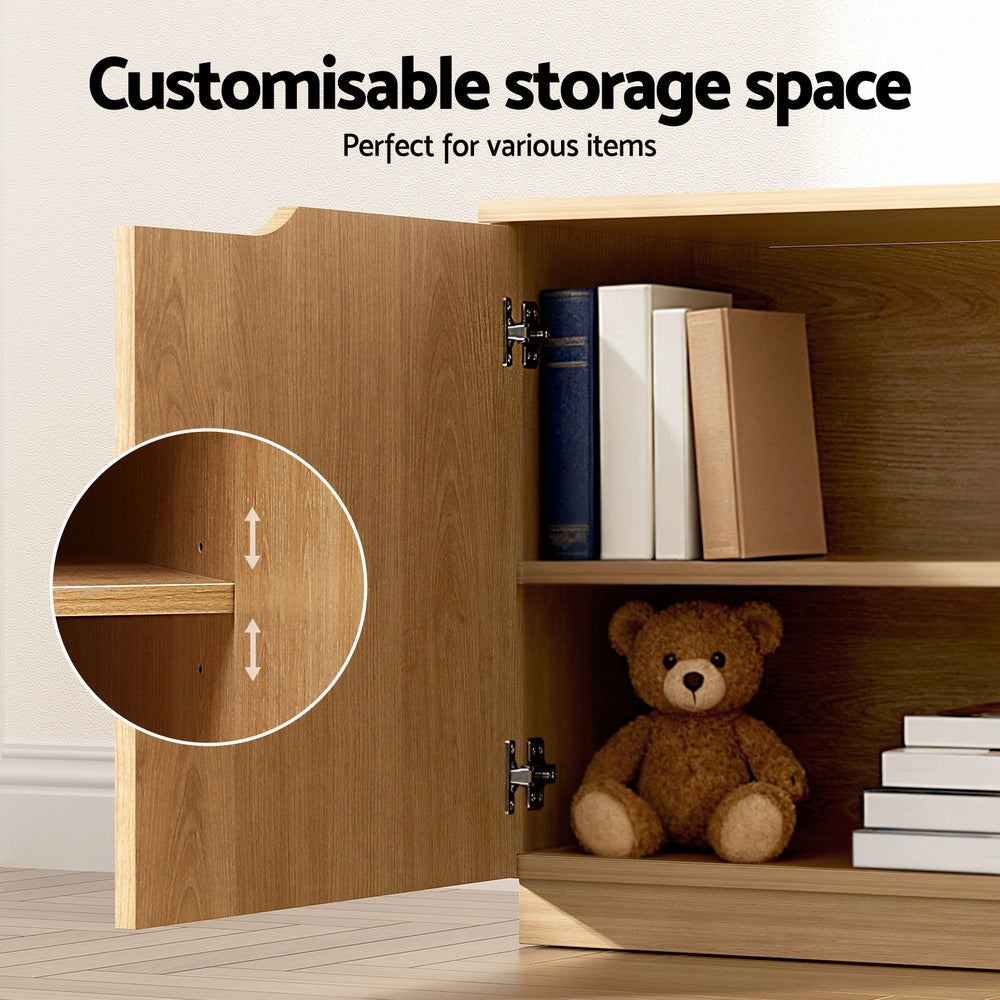 Sheffield 180cm Entertainment Unit, Pine